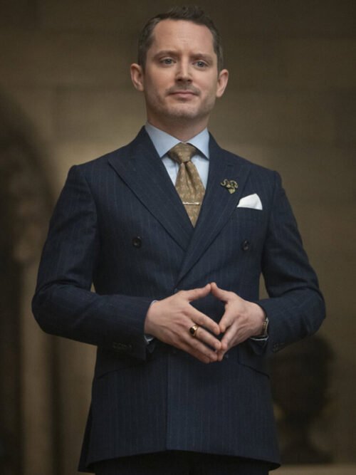 Shop Ready or Not 2 Elijah Wood Blue Blazer