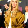 Shop Rosie Huntington Whiteley Qatar Grand Prix Bomber Jacket