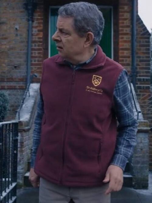 Buy Trevor Bingley Man vs Baby Rowan Atkinson Purple Vest