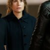 Shop Ingrid Greene Run Away 2026 Minnie Driver Black Wool Jacket
