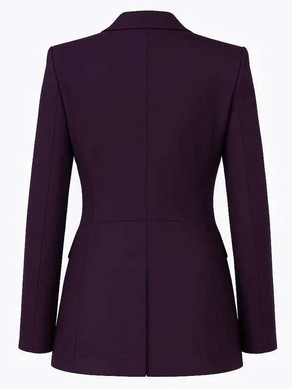 Shop Lena Silver Boston Blue SO1 Purple Blazer