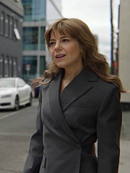 Shop Aimee-Ffion Edwards TV Series The Revenge Club Emily Hunter Blazer