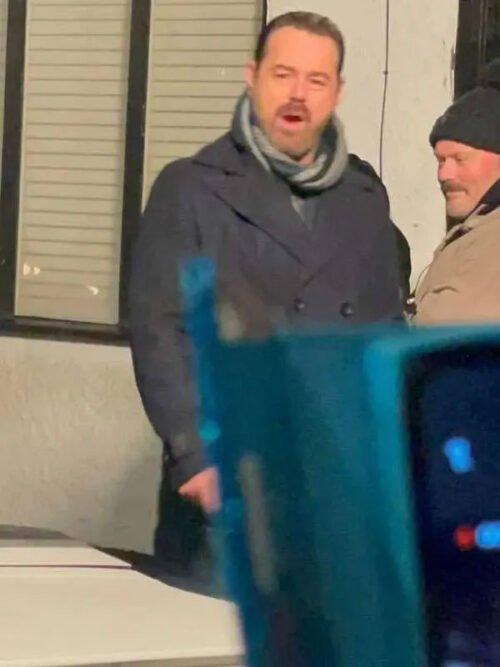 Buy Tinsel Town 2025 Danny Dyer Wool Peacoat