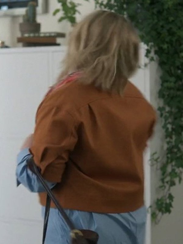 Shop Mae Whitman Twelve Dates Til Christmas Brown Jacket