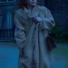 Buy Wednesday Isadora Capri Brown Fringe Coat