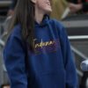 Buy American Basketball Player Caitlin Clark Indiana Fever Blue Hoodie