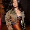 Shop Barbadian Singer Rihanna New York City 2026 Green Jacket