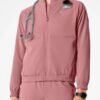Buy Ashleigh LaThrop Brilliant Minds Dr. Ericka Kinney Pink Scrub Jacket