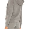 Buy Brilliant Minds S01 Ericka Kinney Striped Grey Hoodie