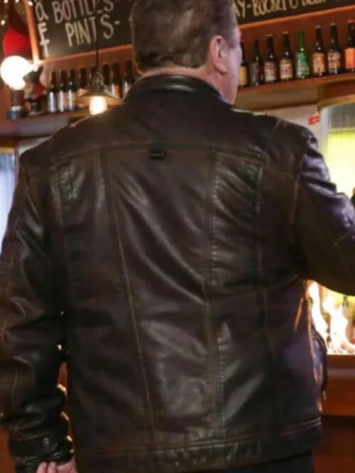 Shop Chicago Fire Mike Starr Leather Jacket