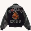 Buy Human Made Black Varsity Jacket