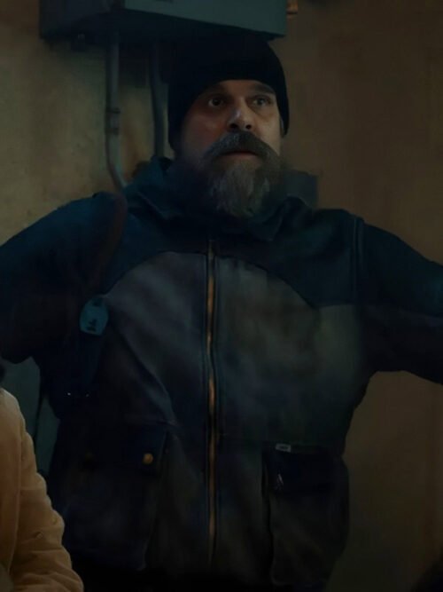 Buy Stranger Things S05 Jim Hopper Leather Jacket