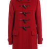 Shop Man Vs Baby Ashley Jensen Red Wool Coat
