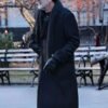 Shop Dead City Jeffrey Dean Morgan Wool Coat
