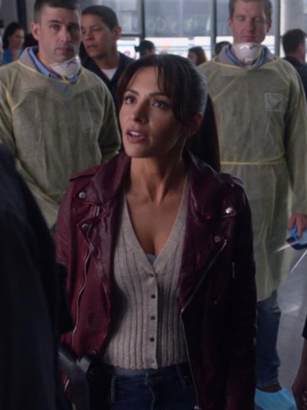 Shop The Rookie Jessica Russo Biker Leather Jacket