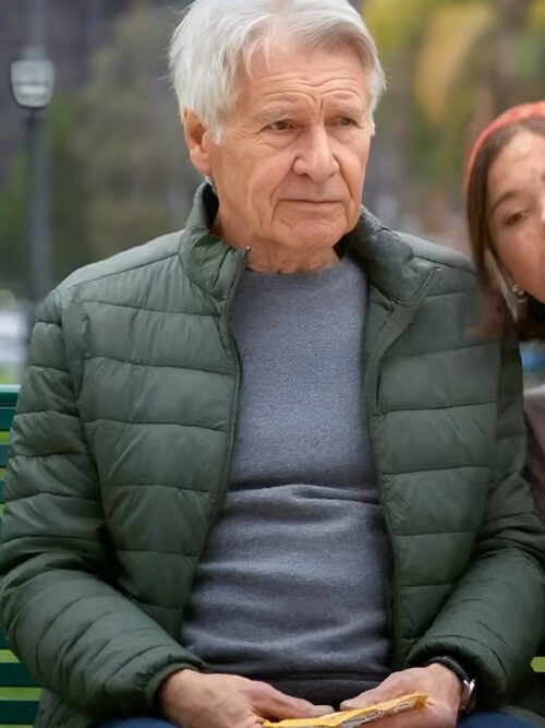 Buy Harrison Ford TV Series Shrinking 2026 Paul Green Puffer Jacket