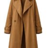 Shop Steal 2026 Zara Dunne Brown Cotton Coat