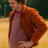 Shop Stranger Things S05 Joe Keery Suede Jacket