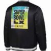 Buy Super Bowl LX 2026 Starter Black Bomber Jacket