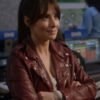 Buy Sarah Shahi Tv-Series The Rookie Jessica Russo Brown Jacket