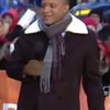 Buy Today Show Craig Melvin Brown Shearling Collar Jacket