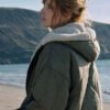 Buy Kelly Reilly Under Salt Marsh Jackie Ellis Shearling Quilted Green Jacket