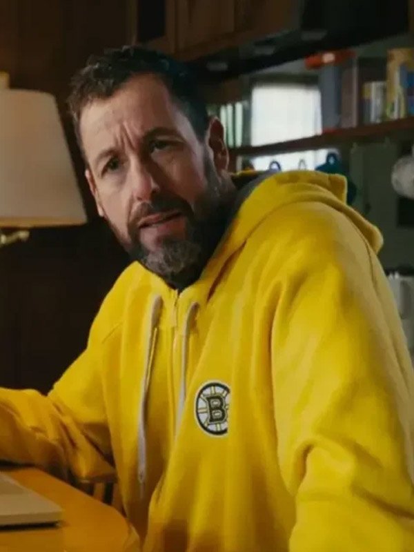Shop Happy Gilmore 2 Adam Sandler Yellow Hoodie