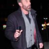 Buy Ben Affleck New York City Black Wool Jacket