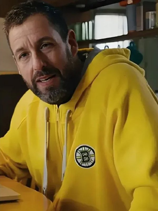 Buy Adam Sandler Happy Gilmore 2 Yellow Boston Hoodie