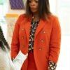 Shop Janelle James Abbott Elementary Orange Blazer