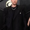 Buy Justin Bieber 68th GRAMMY Awards Oversized Black Blazer