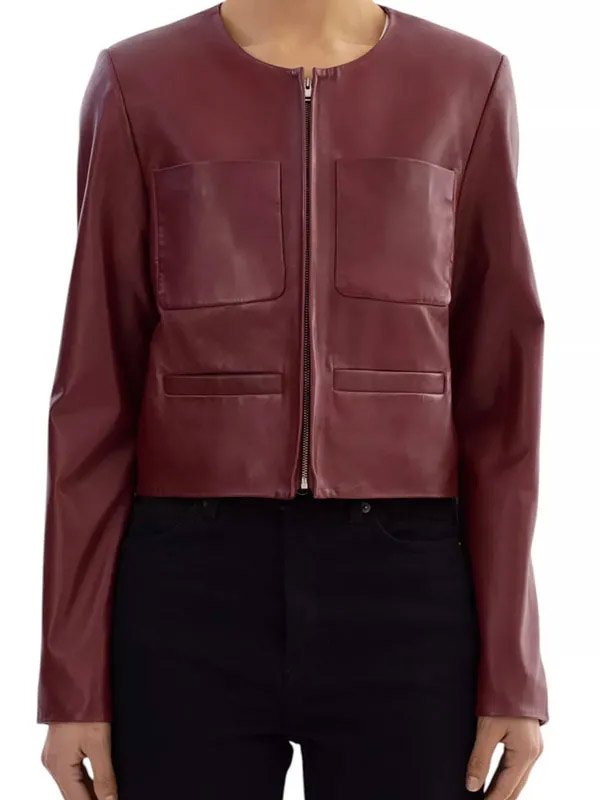 Shop The Rookie S08 Mekia Cox Leather Jacket