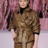Buy PFW 2026 Claire Foy Brown Jacket