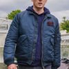 Buy Jack Hodgson Silent Witness David Caves Blue Bomber Jacket