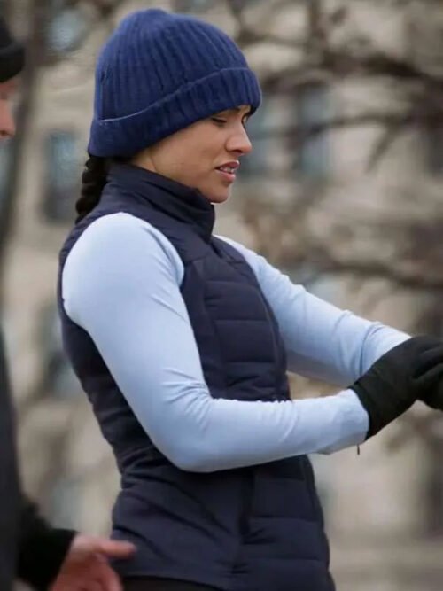 Shop Stella Kidd Chicago Fire Miranda Rae Mayo Puffer Vest